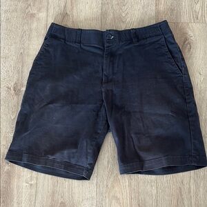 Dickies Black Flat Front Shorts Classic Style